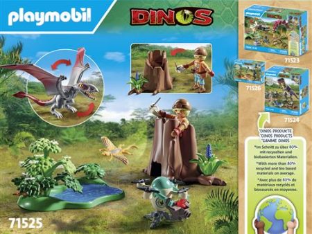 Playmobil Dinos 71525 - Observatório com Dimorphodon Hot on Sale