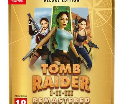 Tomb Raider I-III Remastered Starring Lara Croft - Deluxe Edition - Nintendo Switch Cheap