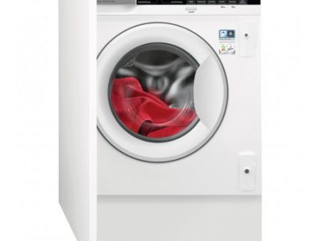 Máquina de Lavar e Secar Roupa AEG L7WEE741BI | Encastrável | 7 4 Kg | 1600 RPM | E | Branco For Sale