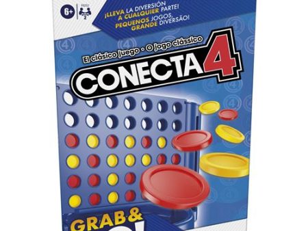 Jogo de Tabuleiro Connecta 4 Grab & Go! - Hasbro Gaming For Cheap