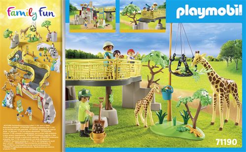 Playmobil Family Fun 71190 - Zoo de Aventura Online now