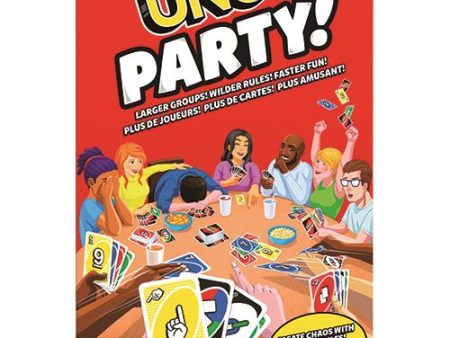 Jogo de Cartas UNO Party - Mattel Online Sale