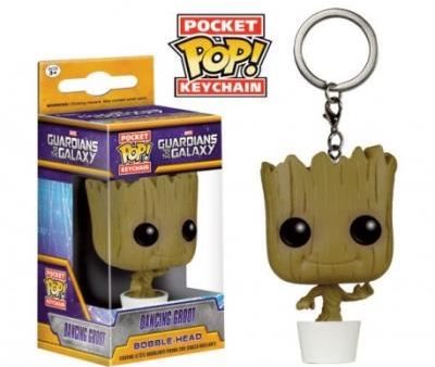 Funko Pop Pocket Keychain Guardians of The Galaxy Dancing Groot Discount