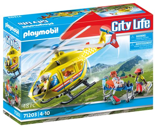 Playmobil City Life 71203 - Helicóptero de Resgate Online now