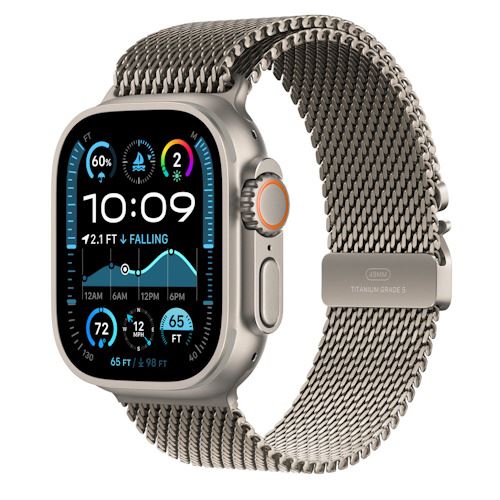 Bracelete Loop Milanesa Apple para Apple Watch Ultra 49mm M - Titânio Natural Discount