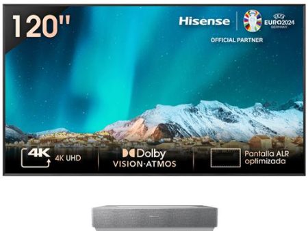 Videoprojetor Hisense 120L5HA 120  Ultra HD 4K Laser Smart TV Soft Screen For Sale