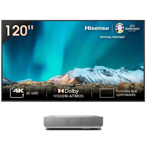 Videoprojetor Hisense 120L5HA 120  Ultra HD 4K Laser Smart TV Soft Screen For Sale