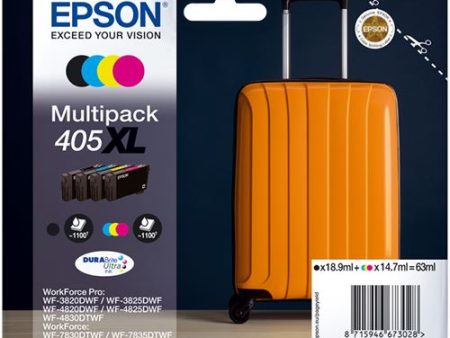 Multipack de Tinteiros Epson 405XL - Preto | Ciano | Amarelo | Magenta Fashion