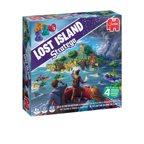 Jogo de Tabuleiro Stratego Lost Island - Jumbo | Diset Fashion