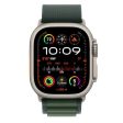 Bracelete Loop Alpine Apple para Apple Watch Ultra 49mm M - Verde Escuro Titânio Natural Online