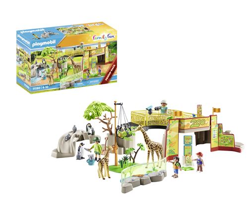 Playmobil Family Fun 71190 - Zoo de Aventura Online now