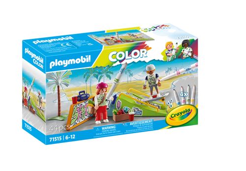 Playmobil Color 71515 - Skatepark Supply