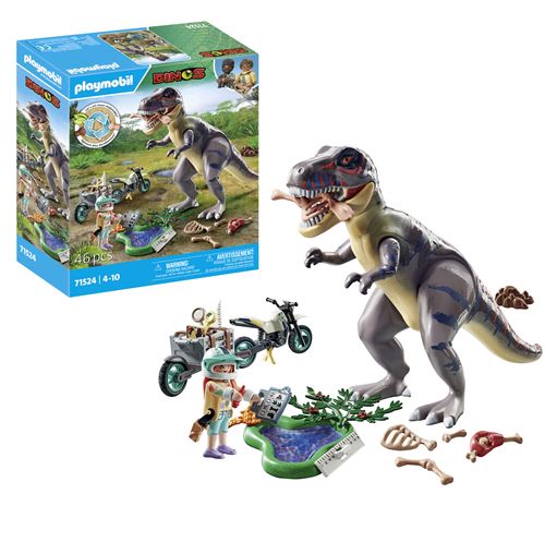 Playmobil Dinos 71524 - T-Rex e Exploradora Supply