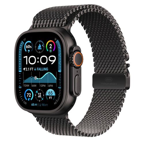 Bracelete Loop Milanesa Apple para Apple Watch Ultra 49mm L - Titânio Preto Online now