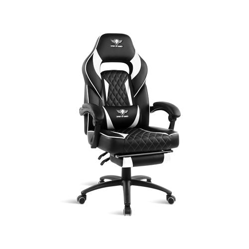 Cadeira de Gaming SOG Mustang - Preto  Branco Hot on Sale