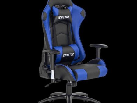 Cadeira Gaming Infiniton Gseat-01 Preto   Azul Sale