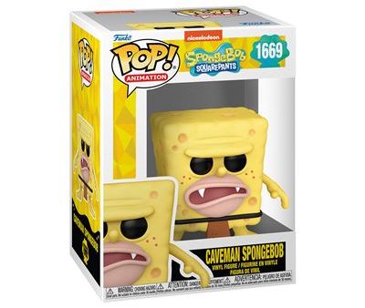 Funko Pop! Animation Figura de Vinyl SpongeBob Squarepants: Caveman SpongeBob - 1669 Fashion