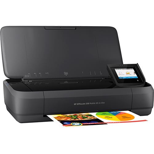 HP OfficeJet 250 Mobile AiO Wi-Fi - Preto Online Hot Sale