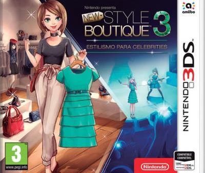 New Style Boutique 3 Estilismo para Celebrities Nintendo 3DS For Discount