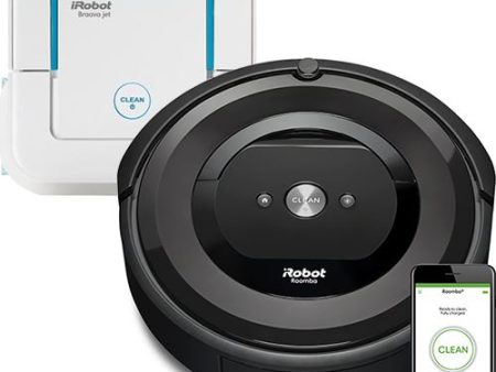 Aspirador Robot iRobot Roomba e5 + Mopa Robótica iRobot Braava Jet 240 Online