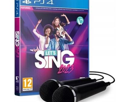 Let s Sing 2023 + 2 Micros – PS4 Cheap