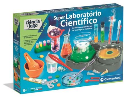 Ciência e Jogo Lab: Super Laboratorio Científico - Clementoni Online