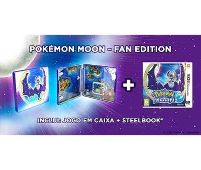 Pokémon Moon 3DS + Caixa Metálica - Fan Edition Online now