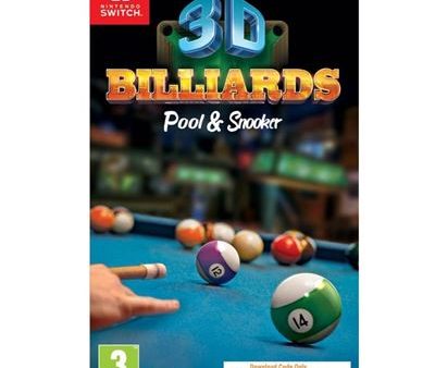 Jogo Switch 3D Billiards - Pool & Snooker (Código de Download) Online