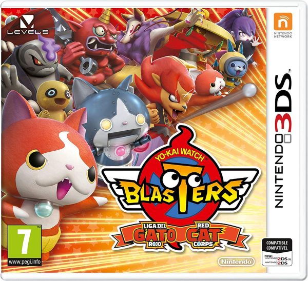 Jogo Nintendo 3DS Yo-Kai Watch Red Cat Corps on Sale