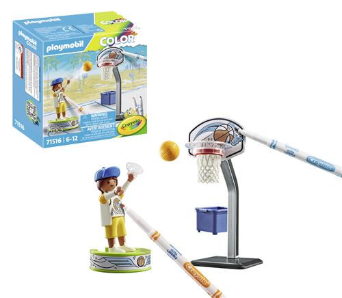 Playmobil Color 71516 - Skater com Basquete Online