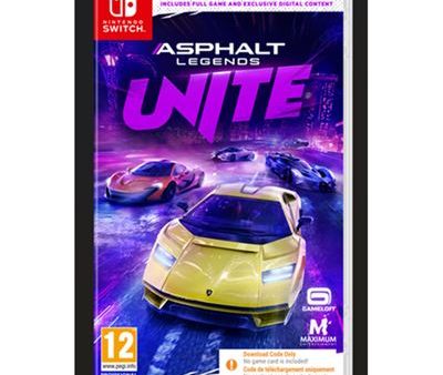 Asphalt Legends Unite: Supercharged Edition - Código em Caixa - Nintendo Switch Fashion