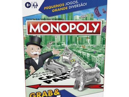 Jogo de Tabuleiro Monopoly Grab & Go! - Hasbro Gaming Hot on Sale