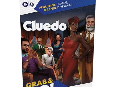 Jogo de Tabuleiro Cluedo Grab & Go! - Hasbro Gaming Fashion