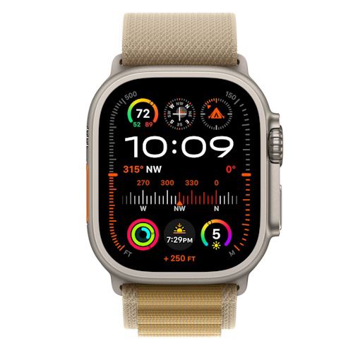 Bracelete Loop Alpine Apple para Apple Watch Ultra 49mm M - Bronze Titânio Natural Online now