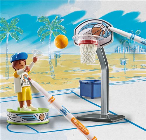 Playmobil Color 71516 - Skater com Basquete Online