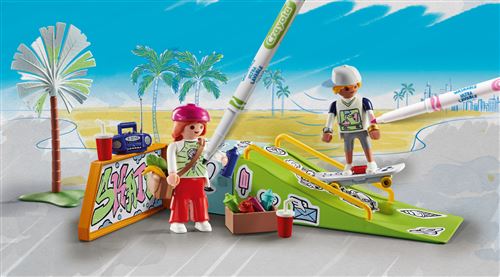 Playmobil Color 71515 - Skatepark Supply