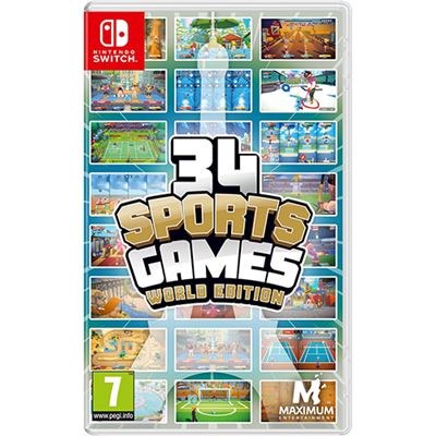 34 Sports Games: World Edition - Nintendo Switch For Discount