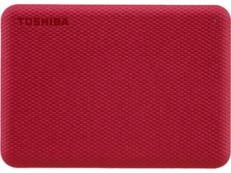 Disco Externo Toshiba Canvio Advance - 4TB - 2,5   - Vermelho Online