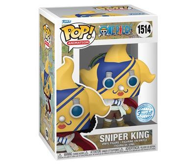 Funko Pop! Animation Figura de Vinyl One Piece: Sniper King - 1514 | Hipótese de Chase Discount