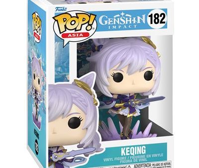 Funko Pop! Asia Figura de Vinyl Genshin Impact Season 4: Keqing - 182 Fashion