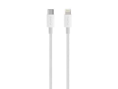 Cabo Plano Puro MFI USB- C para Lightning 2m - Branco Cheap