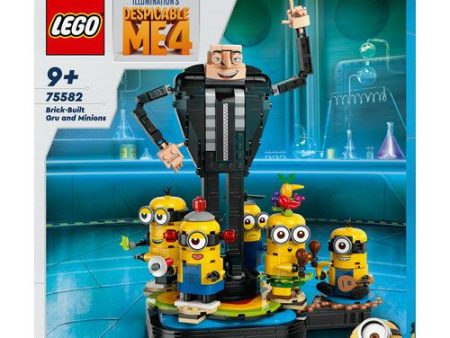 LEGO Gru Despicable Me 75582 - Gru e Minions Construídos com Peças Sale