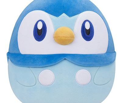 Peluche Squishmallow Pokémon: Piplup 35cm - Bizak For Discount