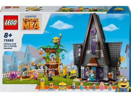 LEGO Gru Despicable Me 75583 - Mansão de Família do Gru e Minions For Cheap