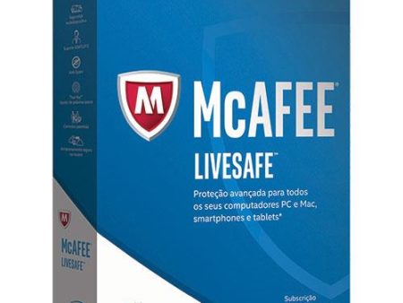 Antivírus McAfee LiveSafe 2017 (Todos os Dispositivos | 1 Ano) For Sale