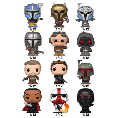 Funko Bitty Pop! Figura Mistério Star Wars: Mandalorian  - Envio Aleatório on Sale