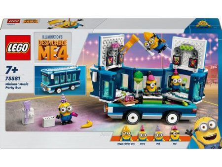 LEGO Gru Despicable Me 75581 - Autocarro de Festa com Música dos Minions Online Hot Sale