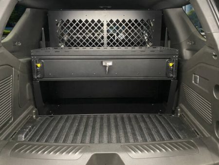 Havis SBX-PK2-C01-02-108-T2 - Basic Wide Drawer Package for 2021-2023 Chevrolet Tahoe with Havis K9-XL or K9-PT on Sale